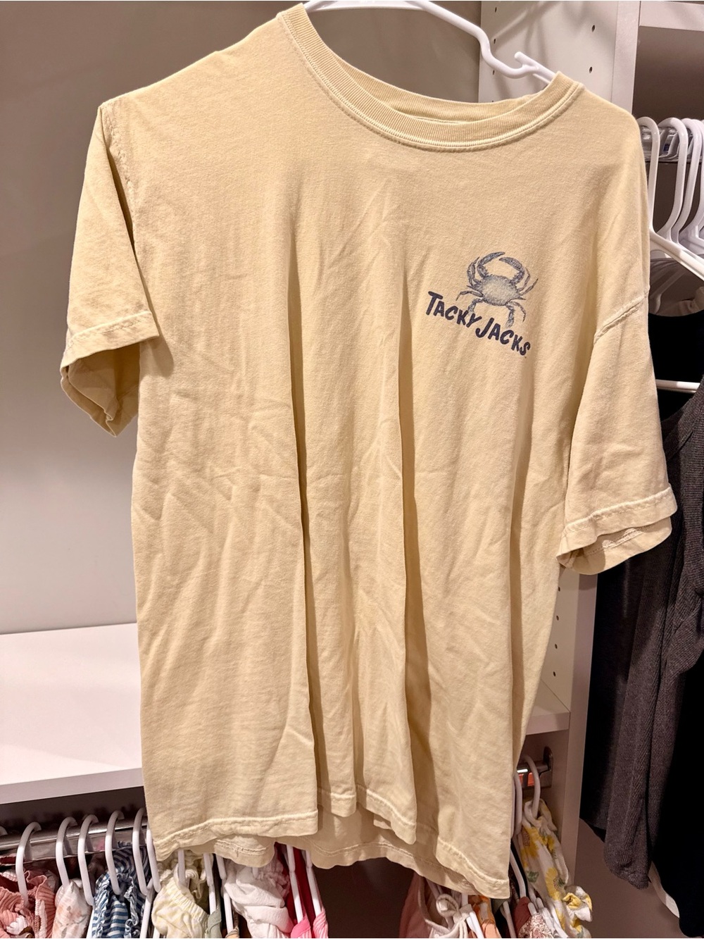 Comfort Colors Pale Yellow Tacky Jacks Short Sleeve Tee